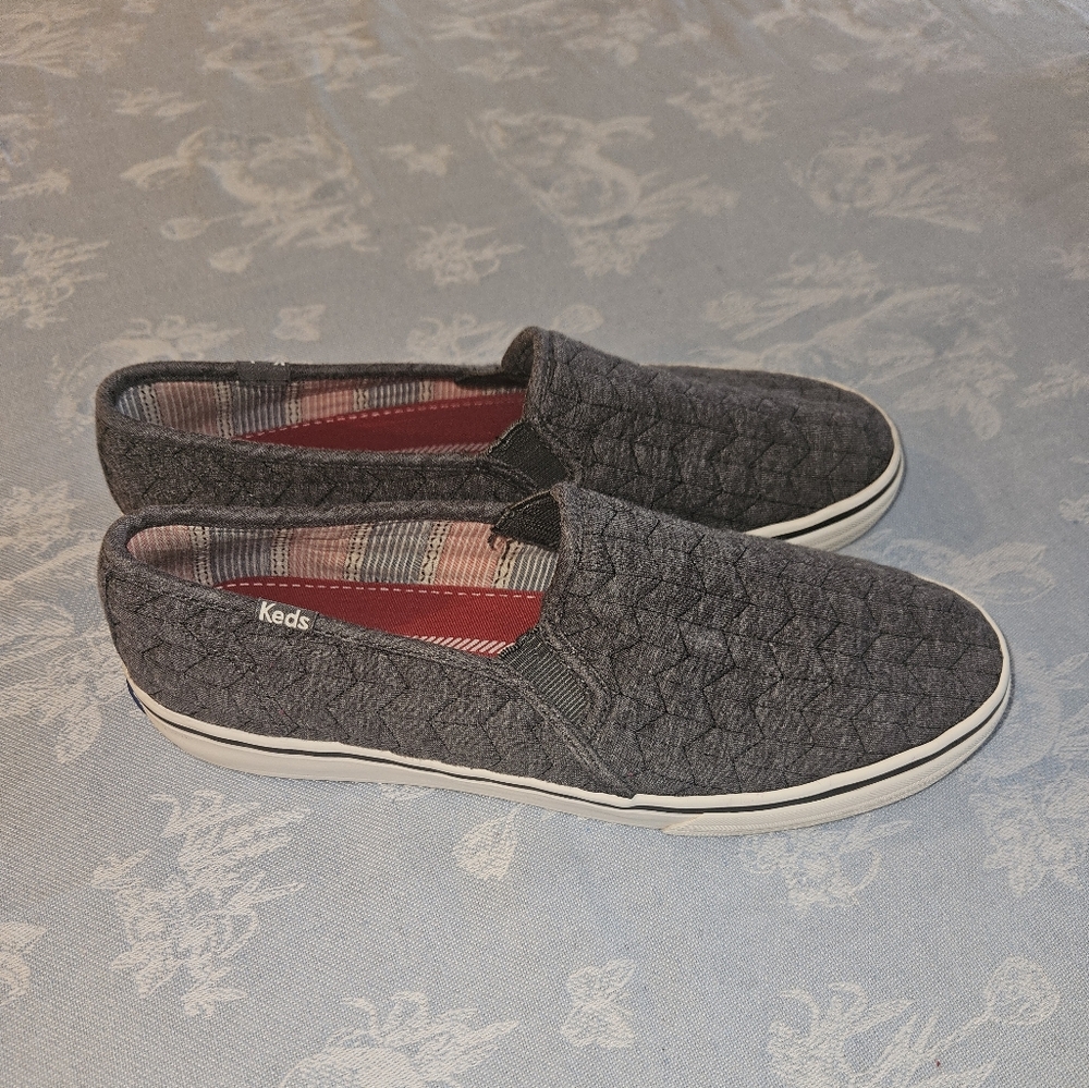 Keds Gray Slip-On Sneakers